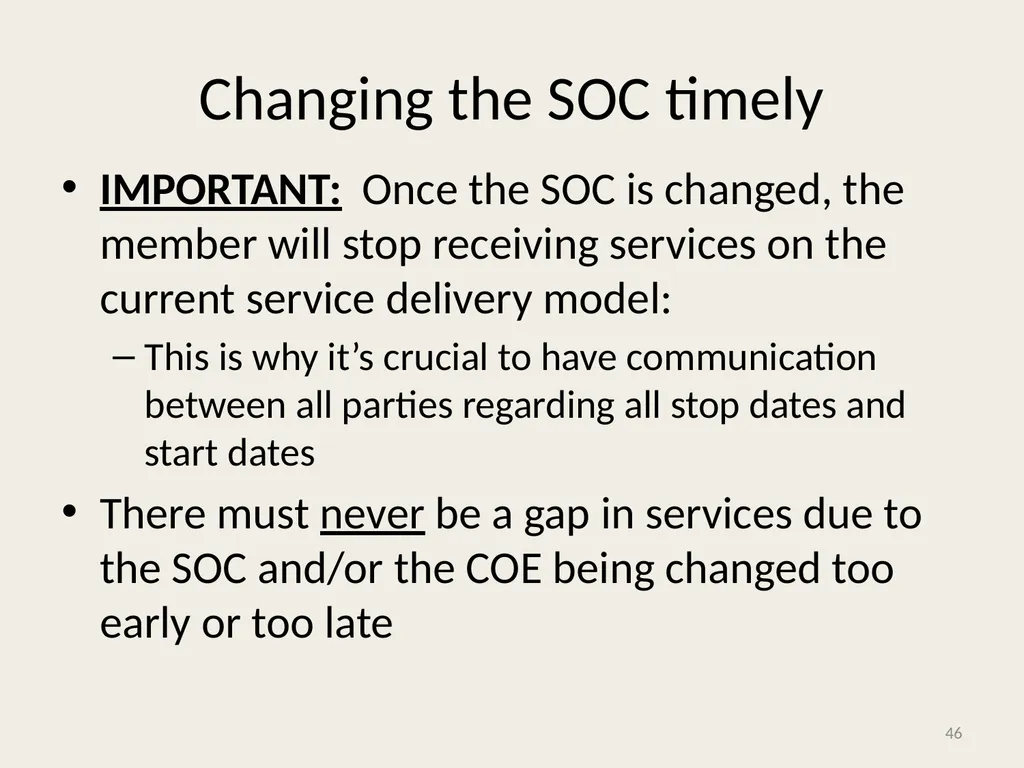 Self-Directed Community Benefits HSD/MAD/SDCB - slide 46 of 86