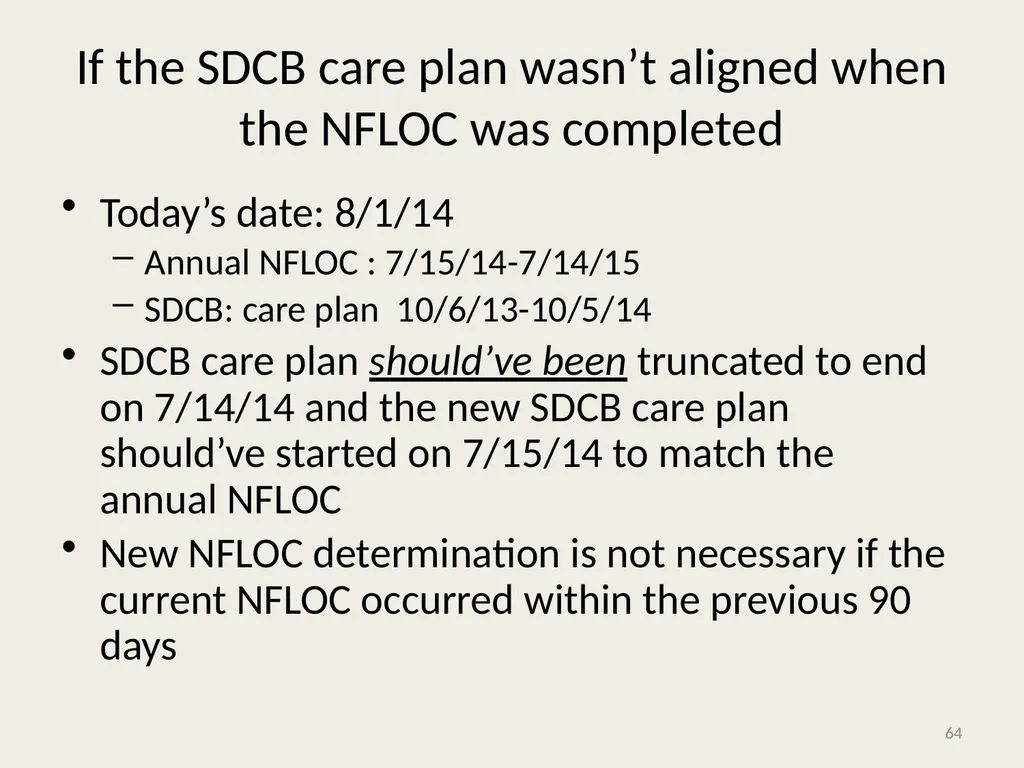 Self-Directed Community Benefits HSD/MAD/SDCB - slide 64 of 86
