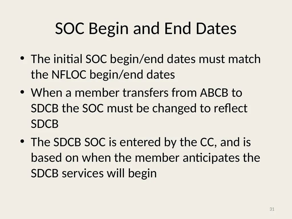 Self-Directed Community Benefits HSD/MAD/SDCB - slide 31 of 86