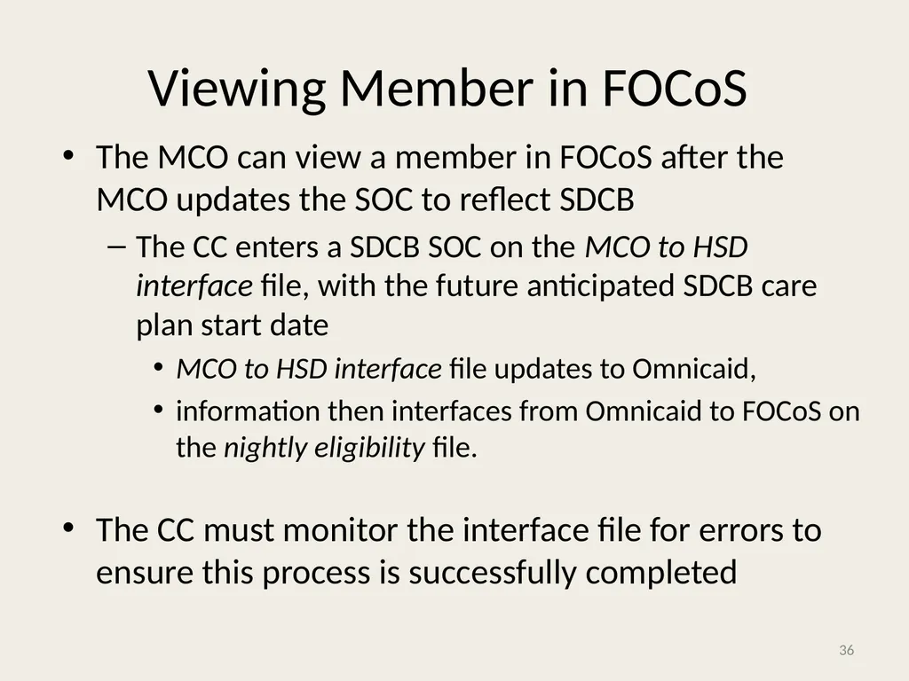 Self-Directed Community Benefits HSD/MAD/SDCB - slide 36 of 86
