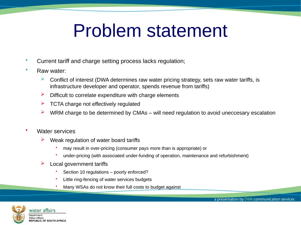 Economic Regulator: Options and Models Report - slide 3 of 30