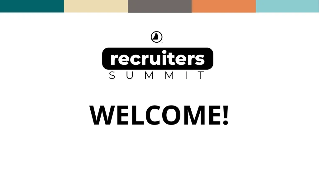 WELCOME! WELCOME! Session 1 Starting at 4:00 Katie - slide 1 of 98