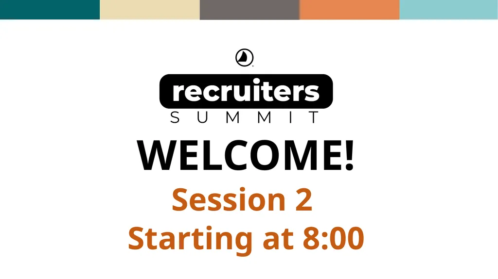 WELCOME! WELCOME! Session 1 Starting at 4:00 Katie - slide 68 of 98