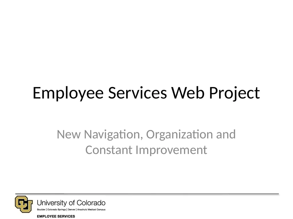 Employee Services / System Business Partner - slide 12 of 18