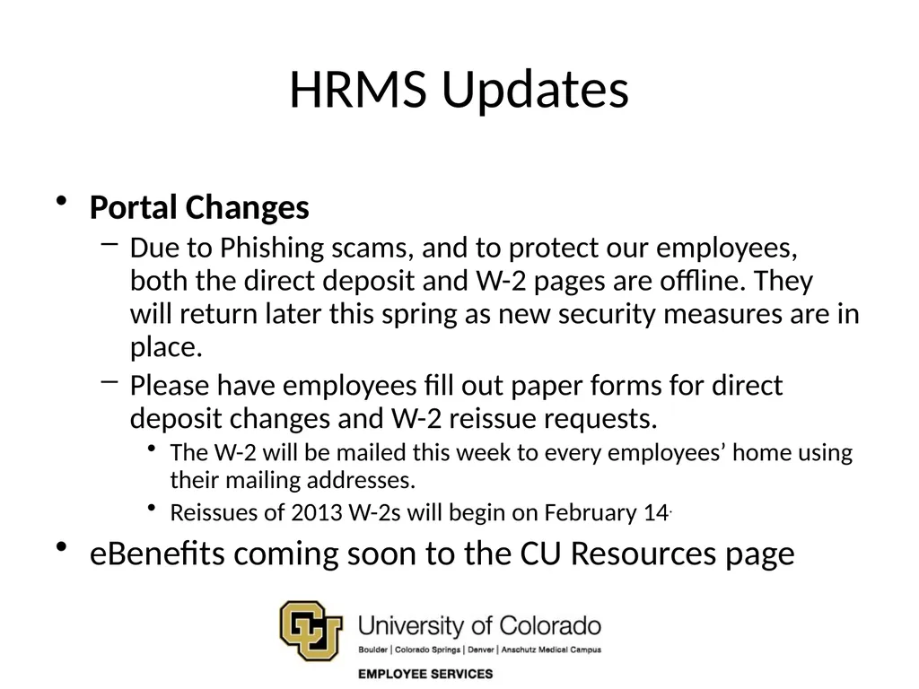 Employee Services / System Business Partner - slide 3 of 18