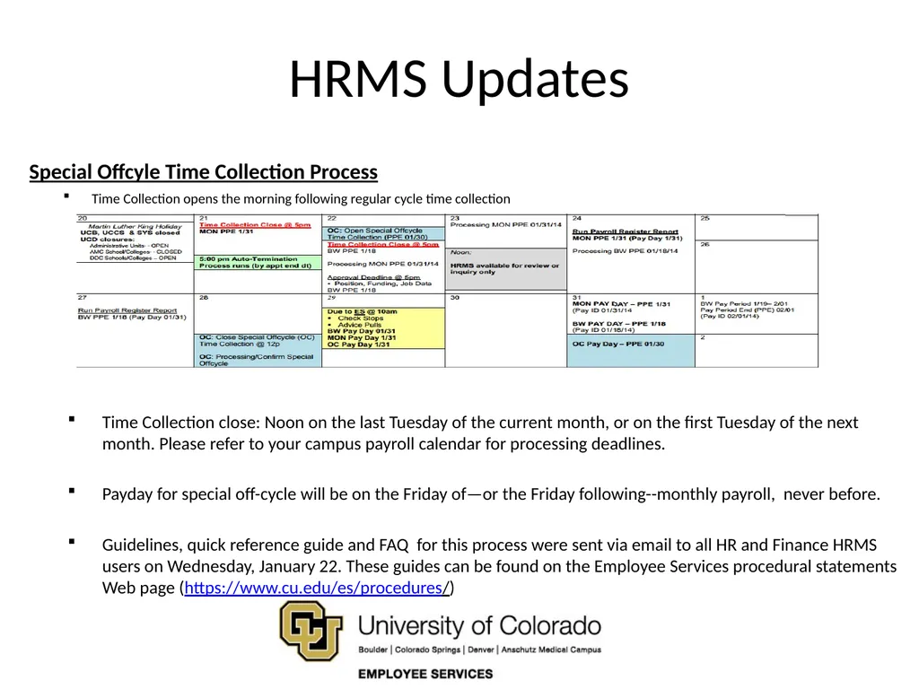 Employee Services / System Business Partner - slide 9 of 18
