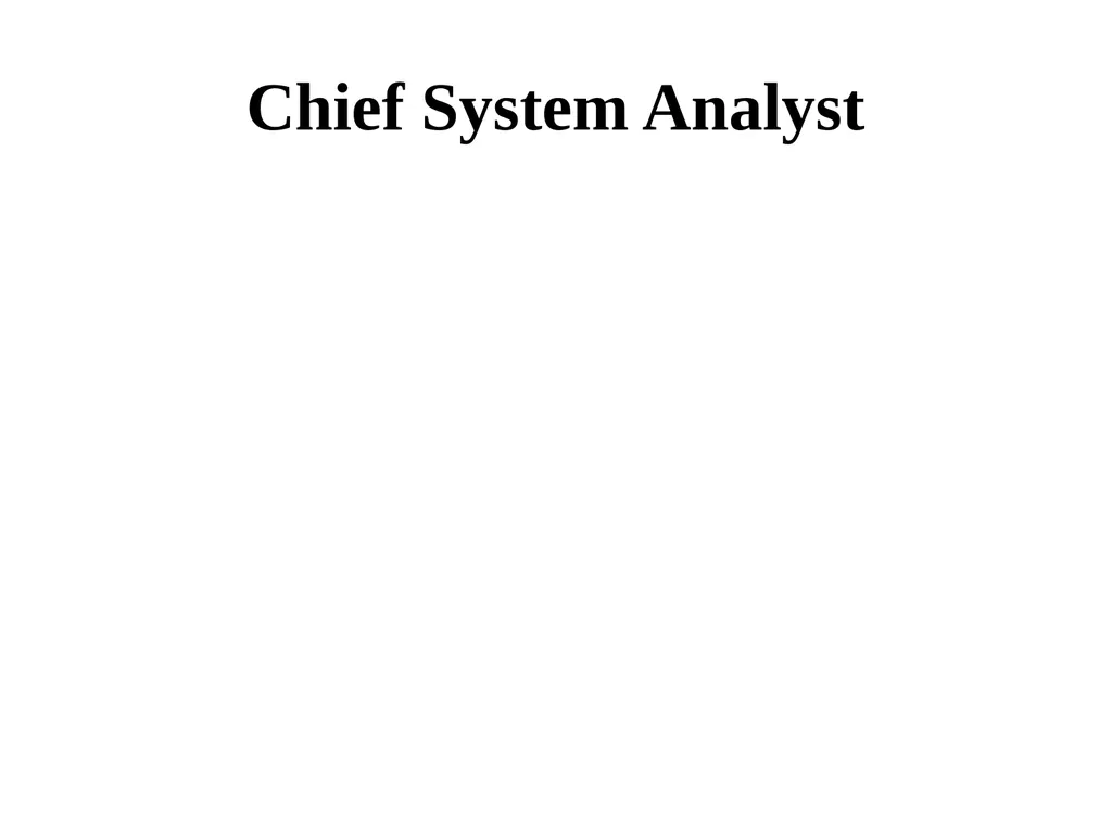 ADMINISTRATIVE STRUCTURE OF A COMPUTER CENTRE The - slide 42 of 76