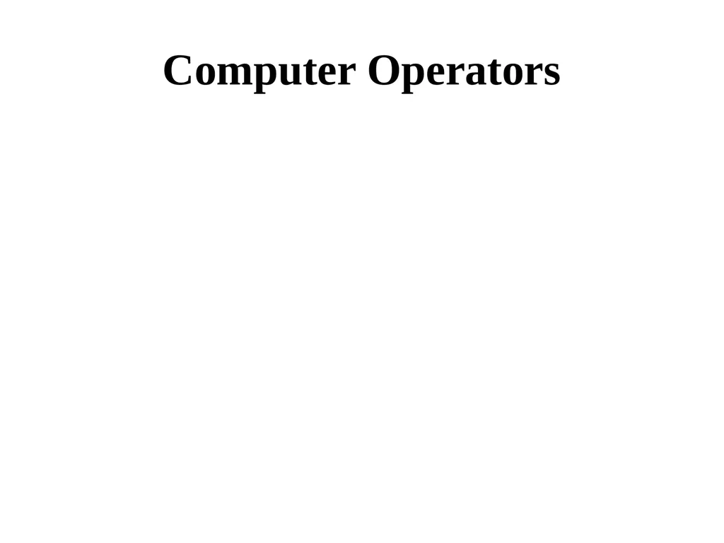 ADMINISTRATIVE STRUCTURE OF A COMPUTER CENTRE The - slide 70 of 76