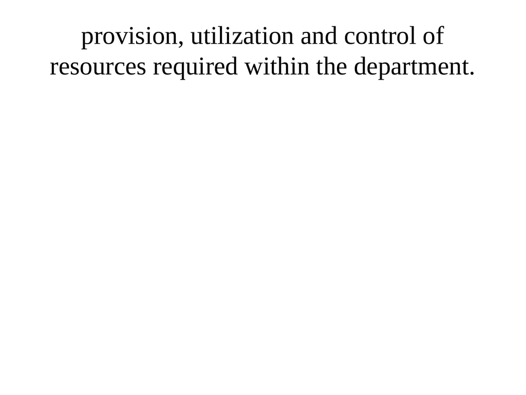 ADMINISTRATIVE STRUCTURE OF A COMPUTER CENTRE The - slide 35 of 76