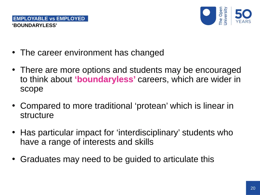 A ‘capitalist’ approach to student employability - slide 20 of 24