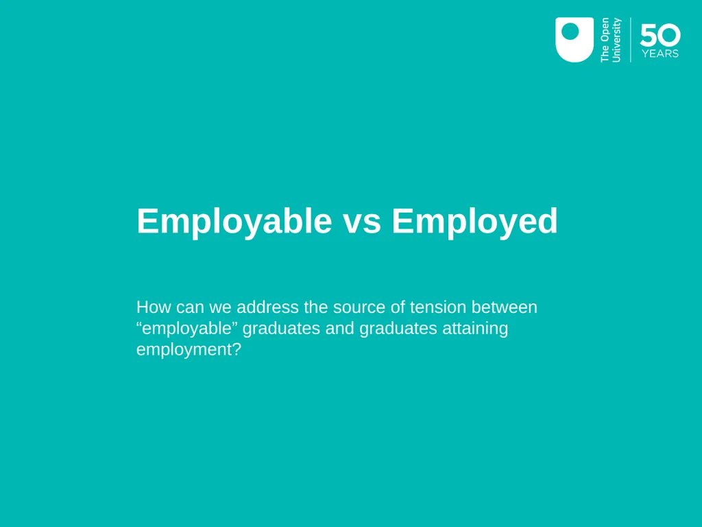 A ‘capitalist’ approach to student employability - slide 16 of 24