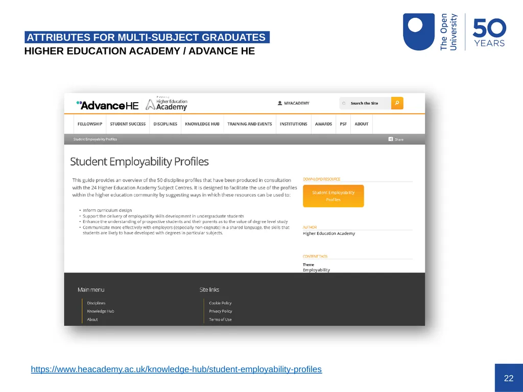 A ‘capitalist’ approach to student employability - slide 22 of 24