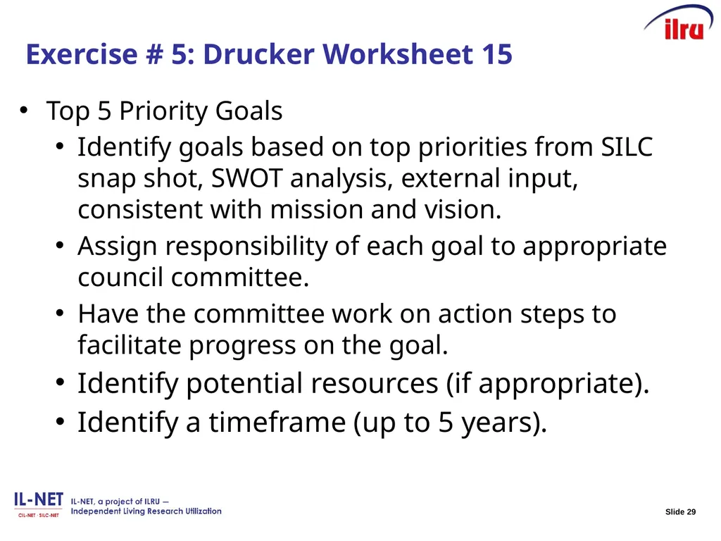 Leading Statewide Strategic Planning October 7, - slide 29 of 35