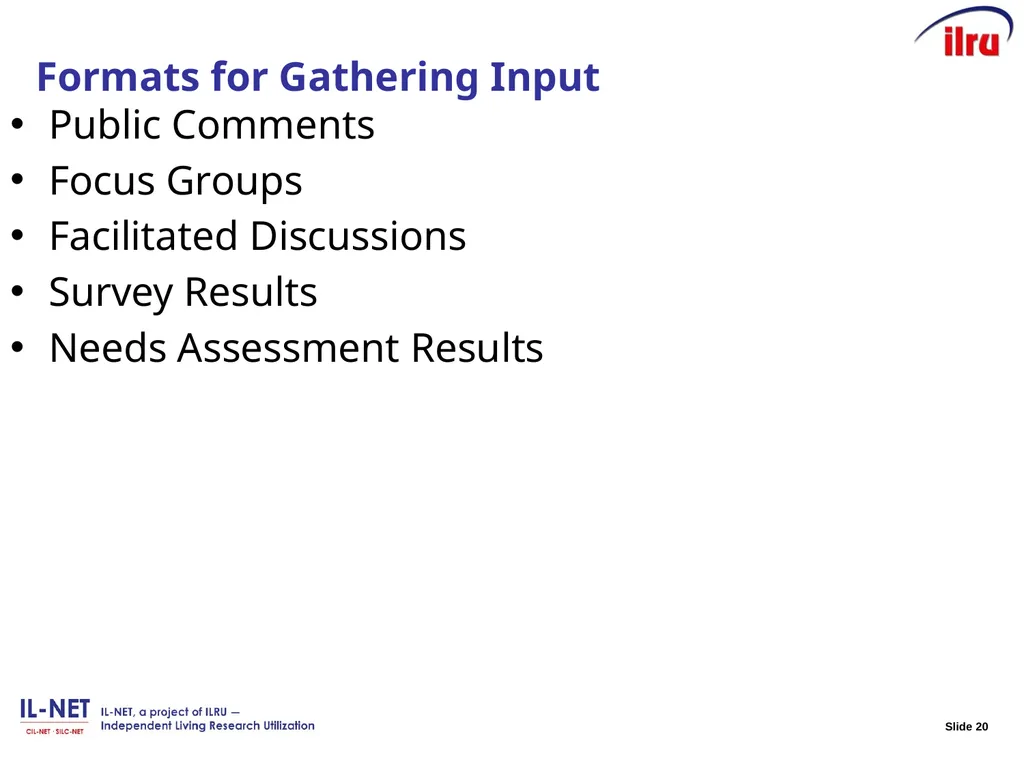 Leading Statewide Strategic Planning October 7, - slide 20 of 35