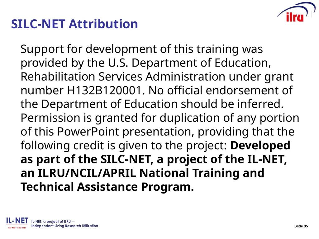 Leading Statewide Strategic Planning October 7, - slide 35 of 35