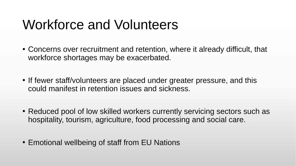 EU EXIT BUSINESS CONTINUITY WORKSHOP TOOLKIT FOR - slide 12 of 19