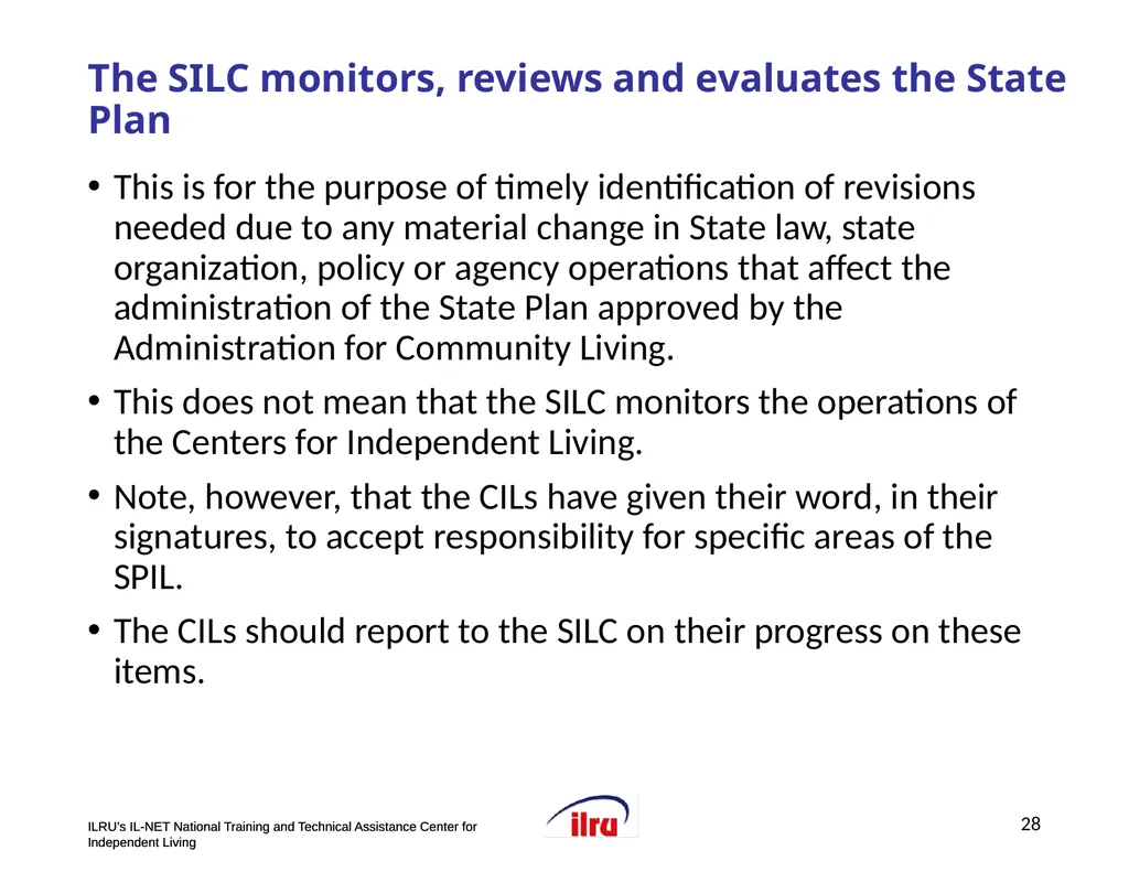 >>Slide 1 IL-NET National Training and Technical - slide 28 of 36