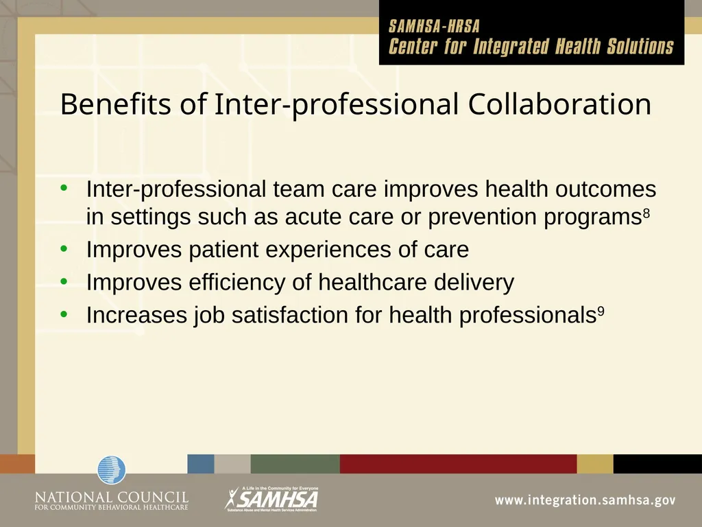 Implementing Integrated Behavioral Healthcare - slide 15 of 49