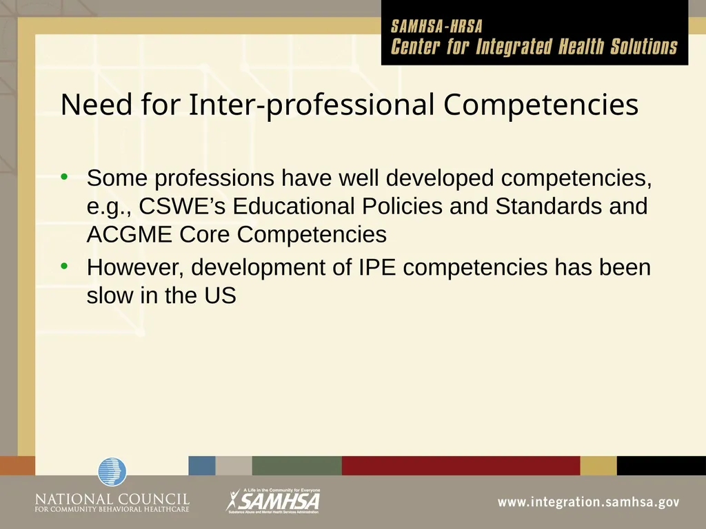 Implementing Integrated Behavioral Healthcare - slide 16 of 49
