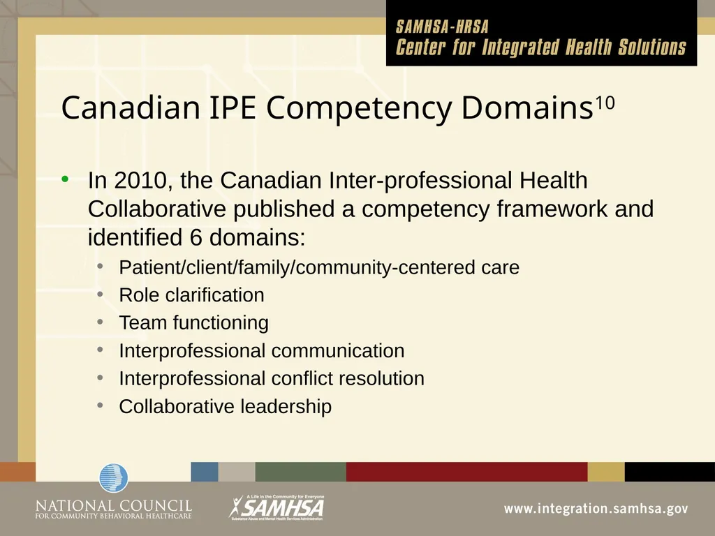 Implementing Integrated Behavioral Healthcare - slide 18 of 49
