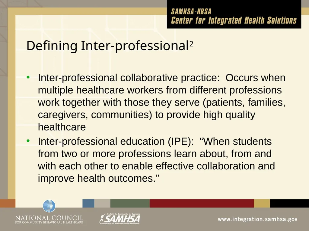 Implementing Integrated Behavioral Healthcare - slide 12 of 49