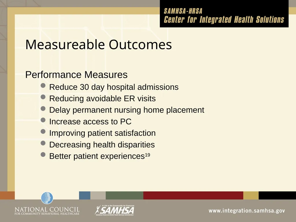 Implementing Integrated Behavioral Healthcare - slide 45 of 49