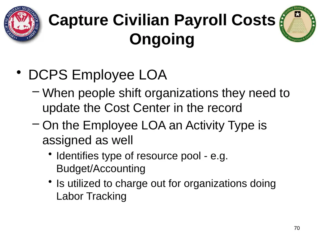 Section 1: Cost Management Overview What are costs - slide 70 of 122