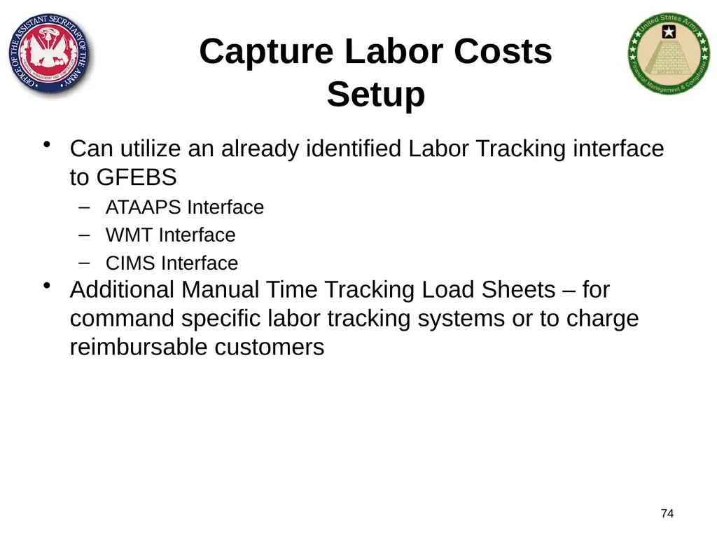 Section 1: Cost Management Overview What are costs - slide 74 of 122