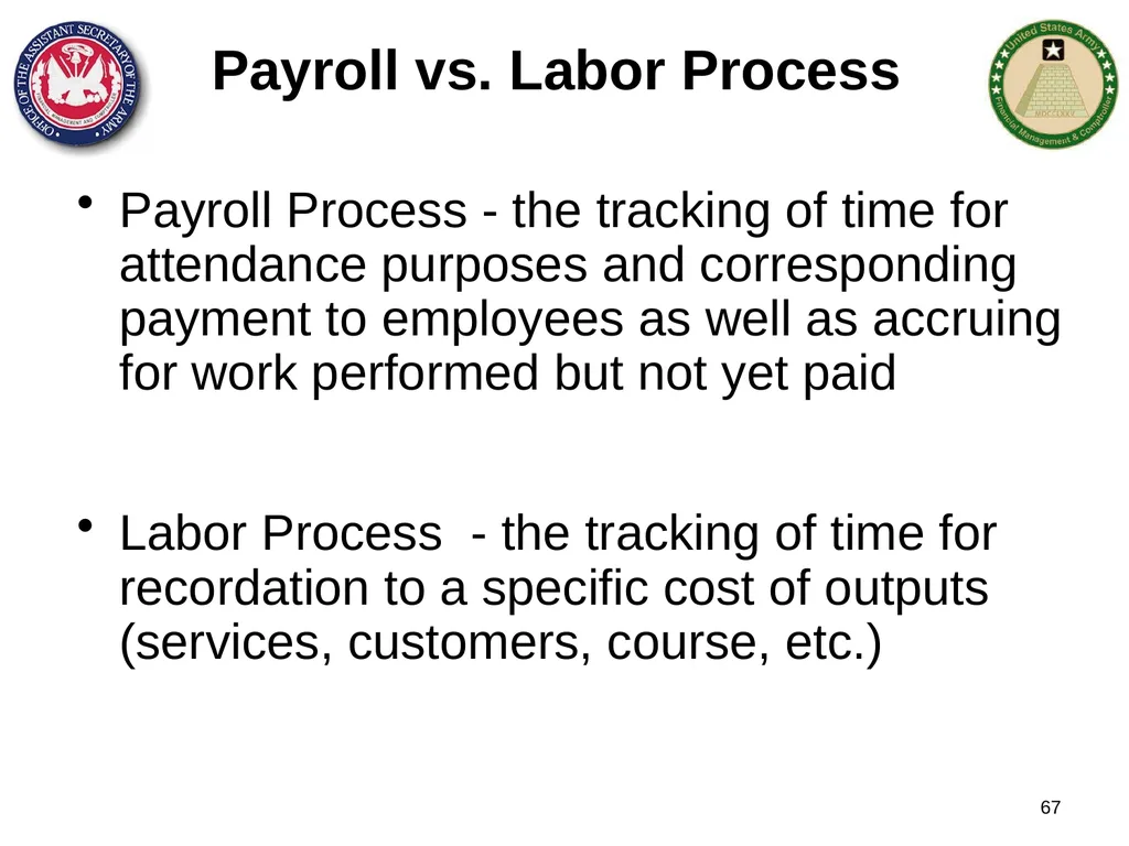 Section 1: Cost Management Overview What are costs - slide 67 of 122