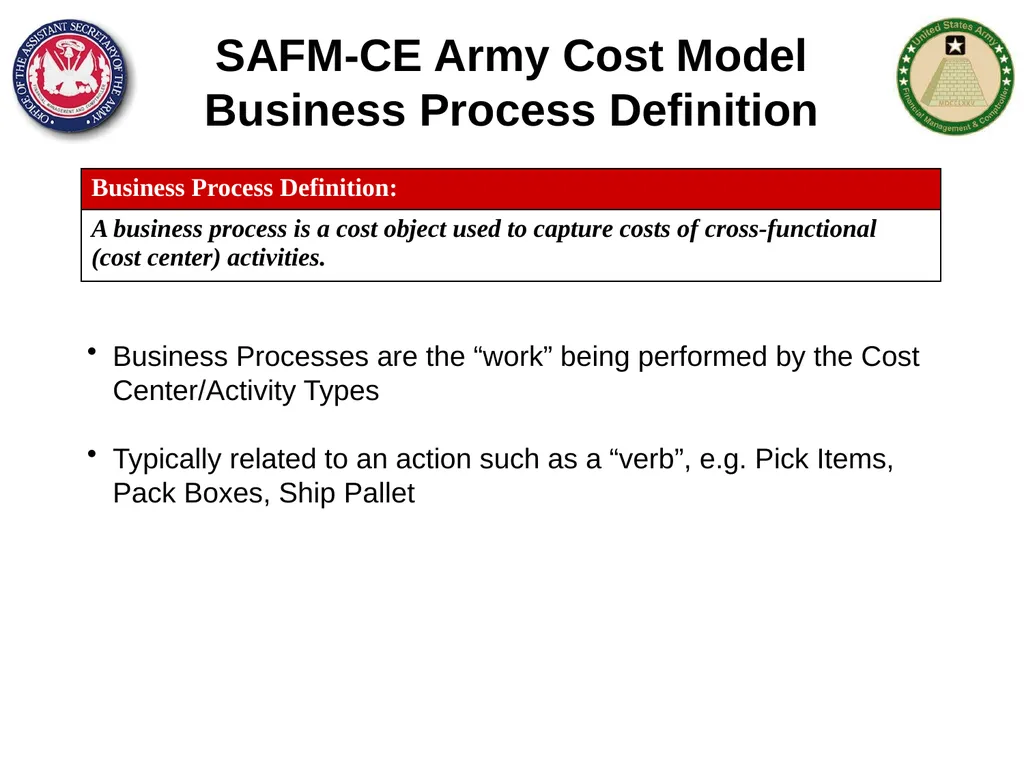 Section 1: Cost Management Overview What are costs - slide 106 of 122