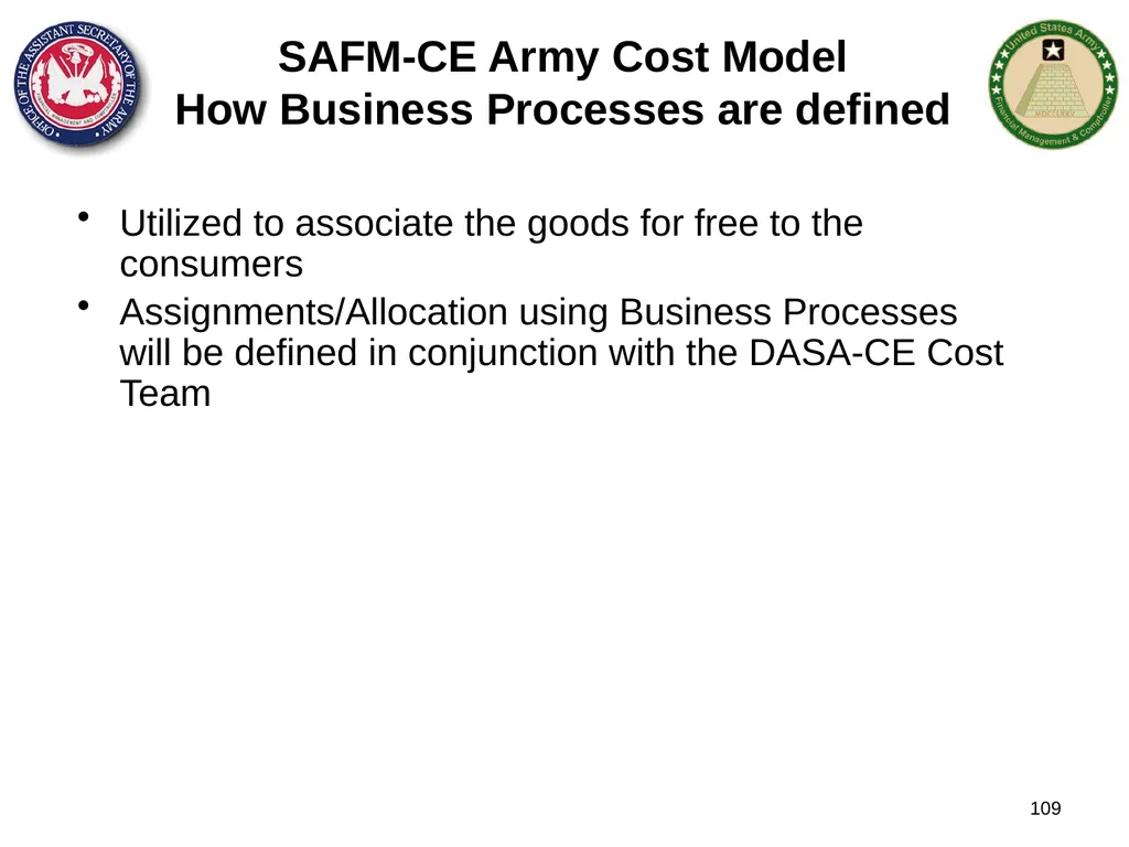 Section 1: Cost Management Overview What are costs - slide 109 of 122