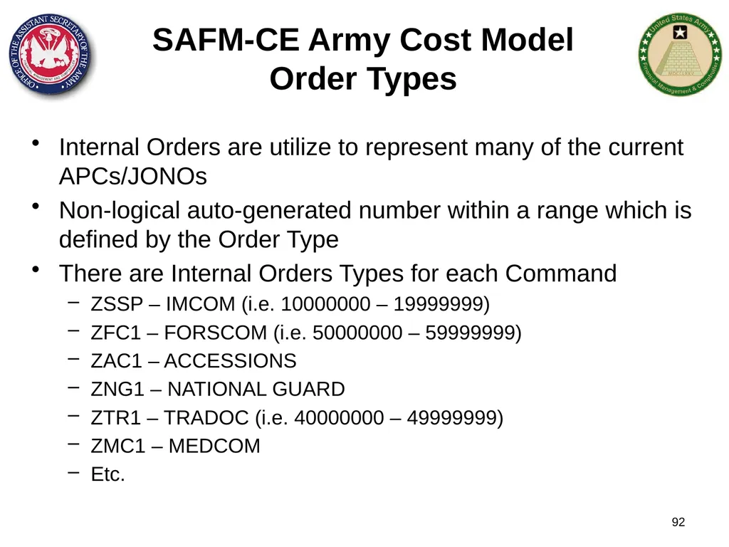 Section 1: Cost Management Overview What are costs - slide 92 of 122