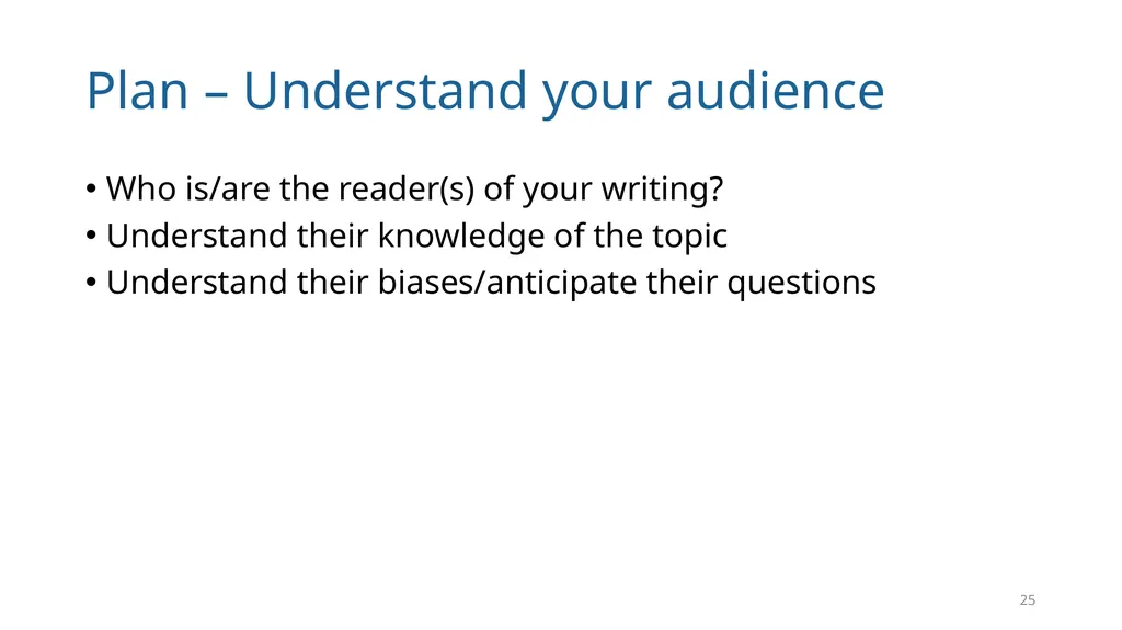 Write Good, Part 1 Structuring Your Writing June - slide 25 of 56