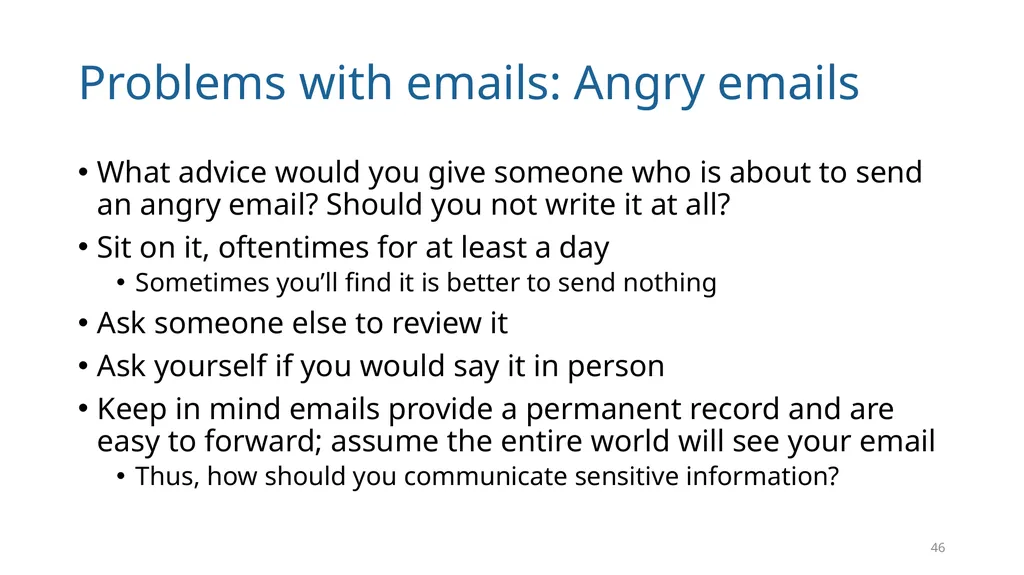 Write Good, Part 1 Structuring Your Writing June - slide 46 of 56