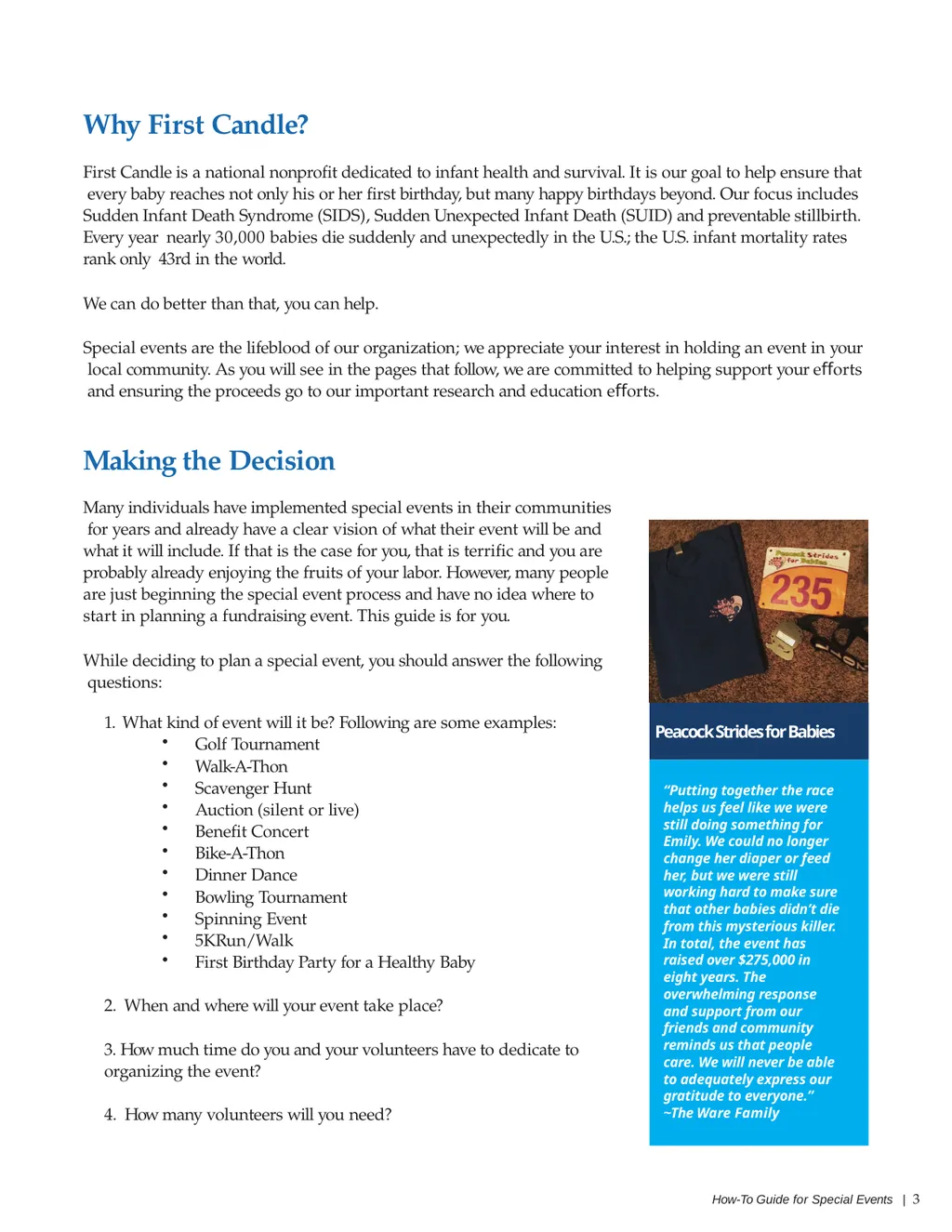 HOW-TO GUIDE FOR SPECIAL EVENTS 2 | How-To Guide - slide 3 of 16
