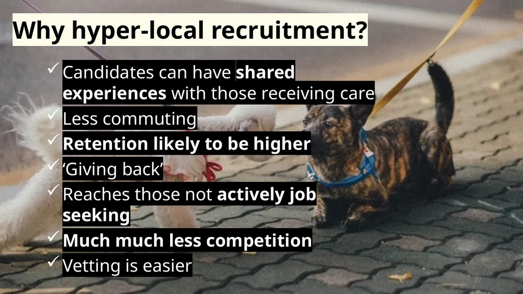 101 reasons care workers leave and how to fix them - slide 27 of 52