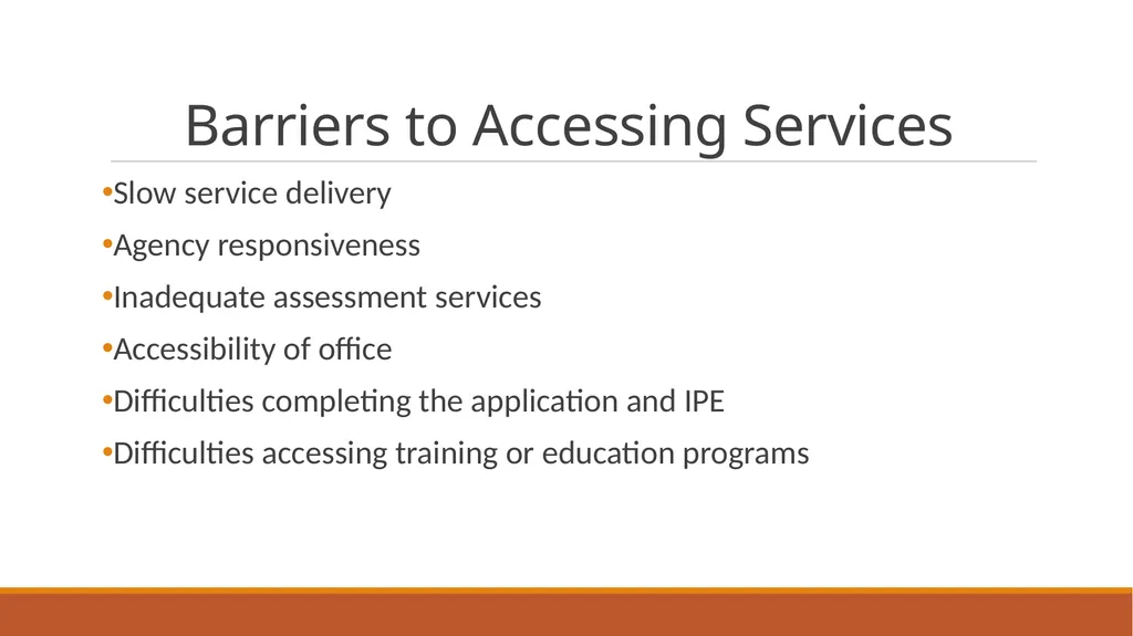 The District of Columbia Rehabilitation Services - slide 17 of 61