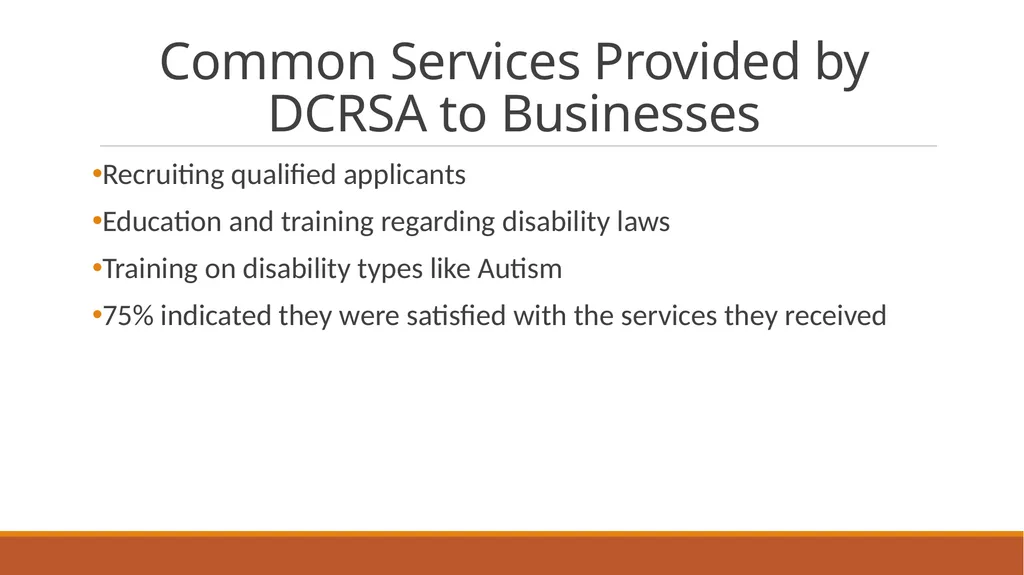 The District of Columbia Rehabilitation Services - slide 53 of 61