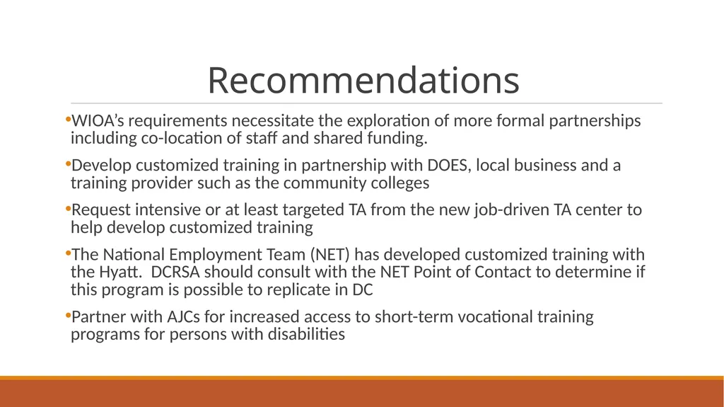 The District of Columbia Rehabilitation Services - slide 35 of 61