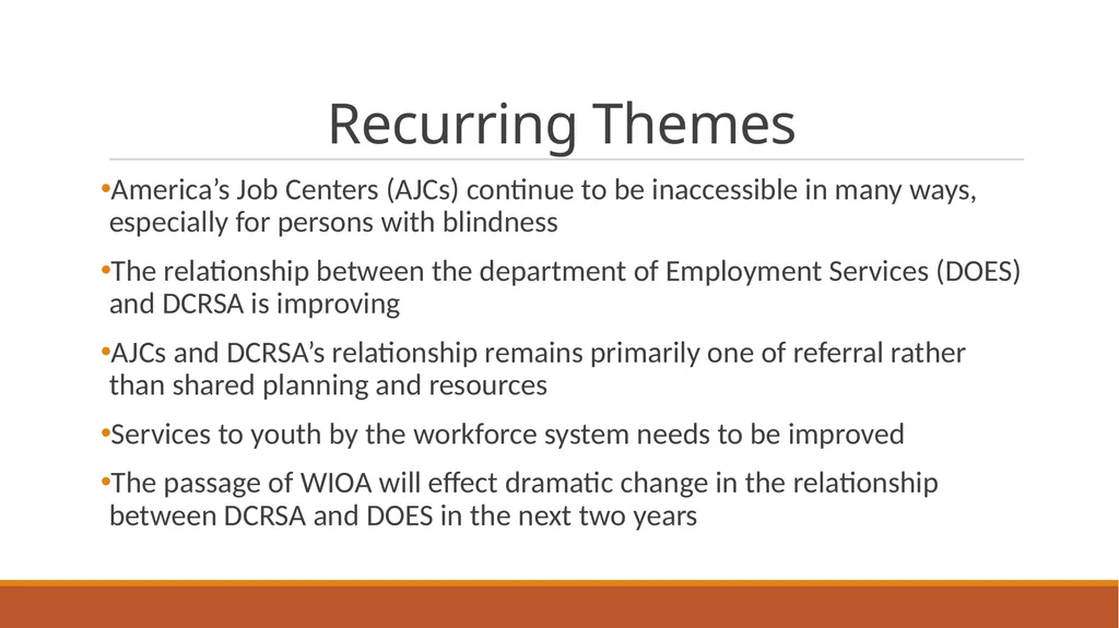 The District of Columbia Rehabilitation Services - slide 33 of 61