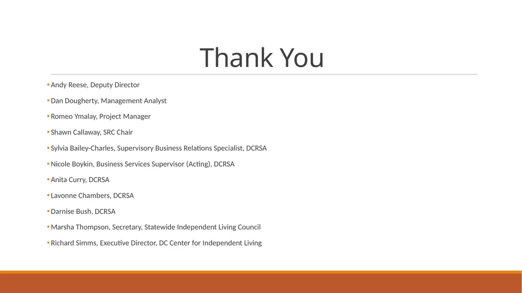 The District of Columbia Rehabilitation Services - slide 4 of 61