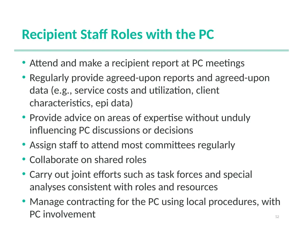 Planning Council New Member Orientation 1 [Notes - slide 52 of 73