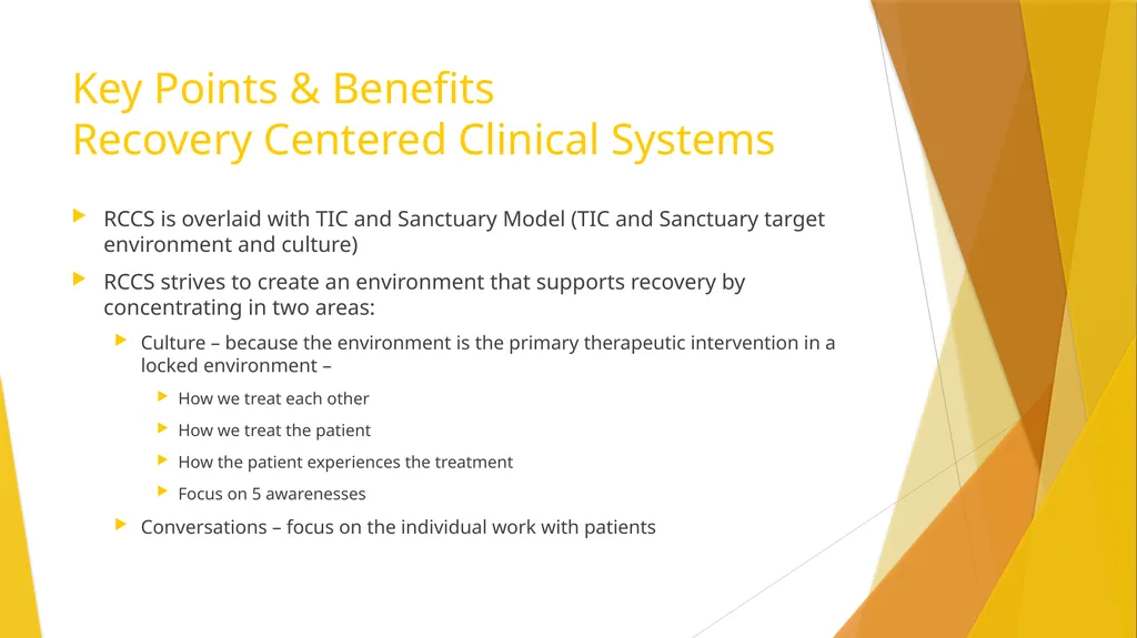Unity Adult IP Care Model Session 1, November 5, - slide 20 of 26