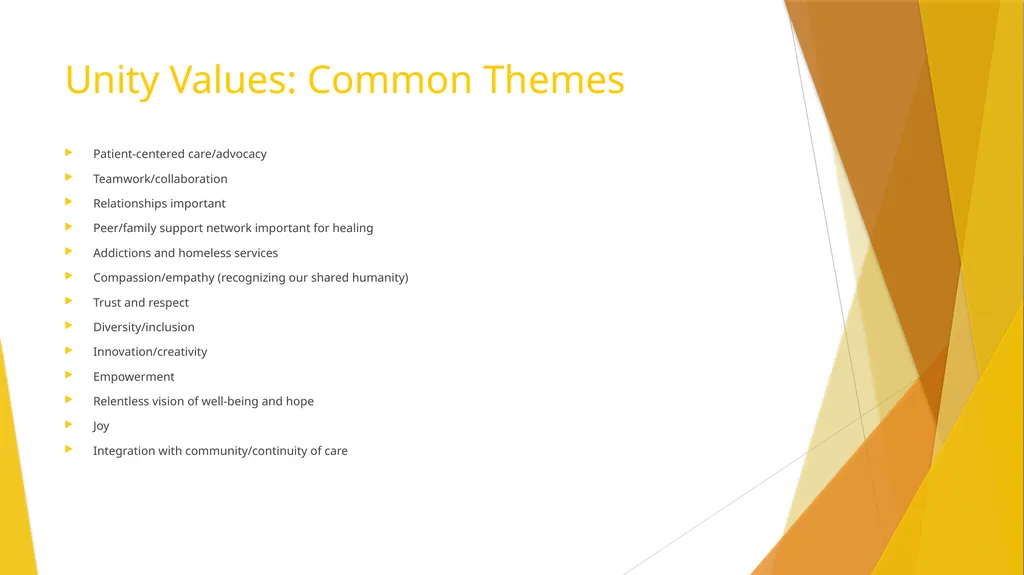 Unity Adult IP Care Model Session 1, November 5, - slide 12 of 26