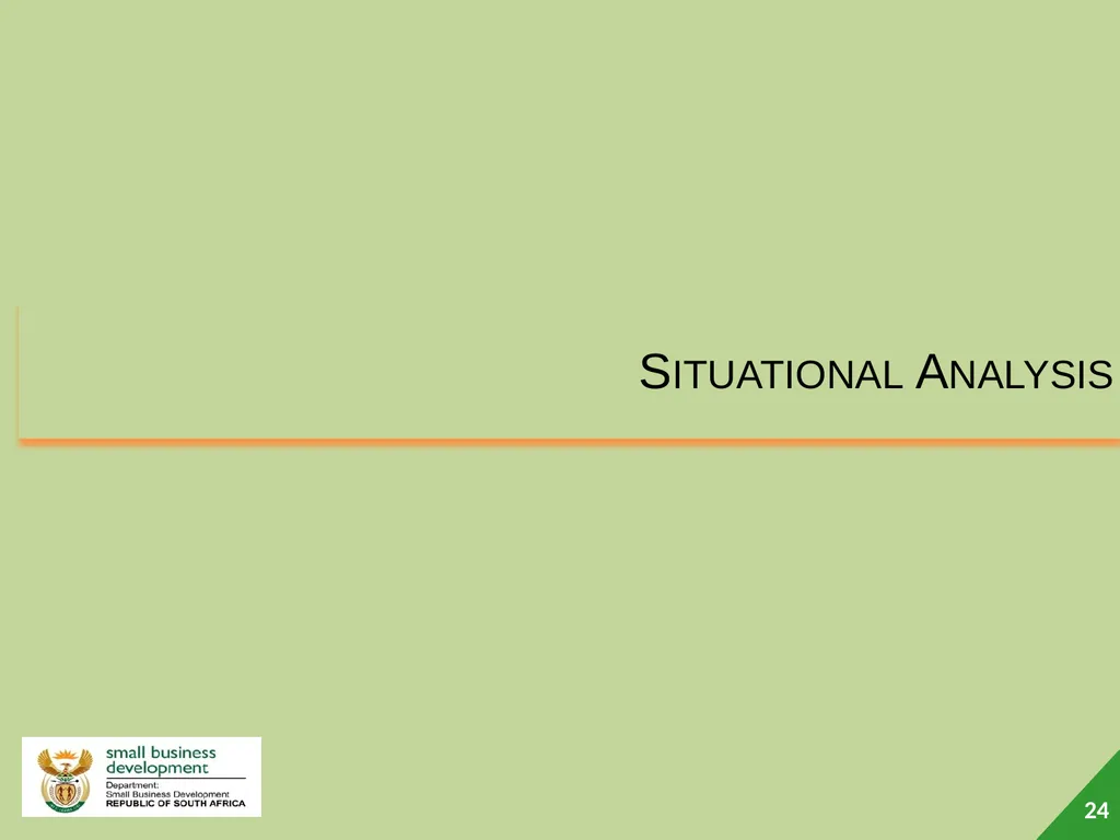 Department of Small Business Development (DSBD) - slide 24 of 77