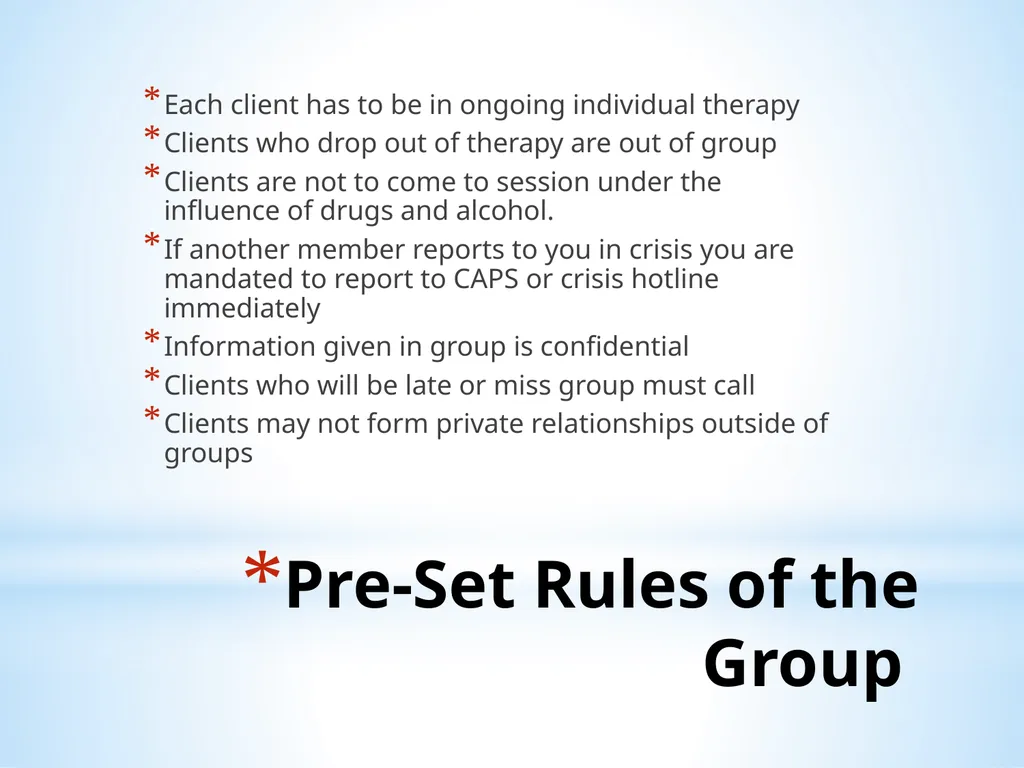 Dialectical Behavioral Therapy in College - slide 16 of 28