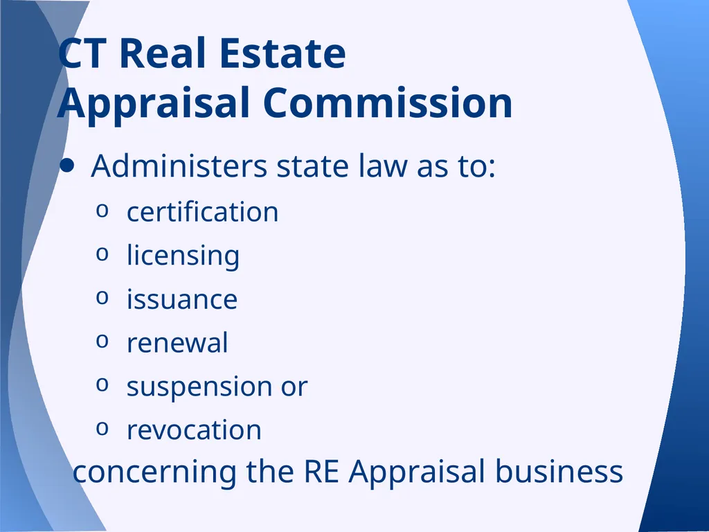 Appraisal Law Update with Supervisory/Provisional - slide 6 of 117