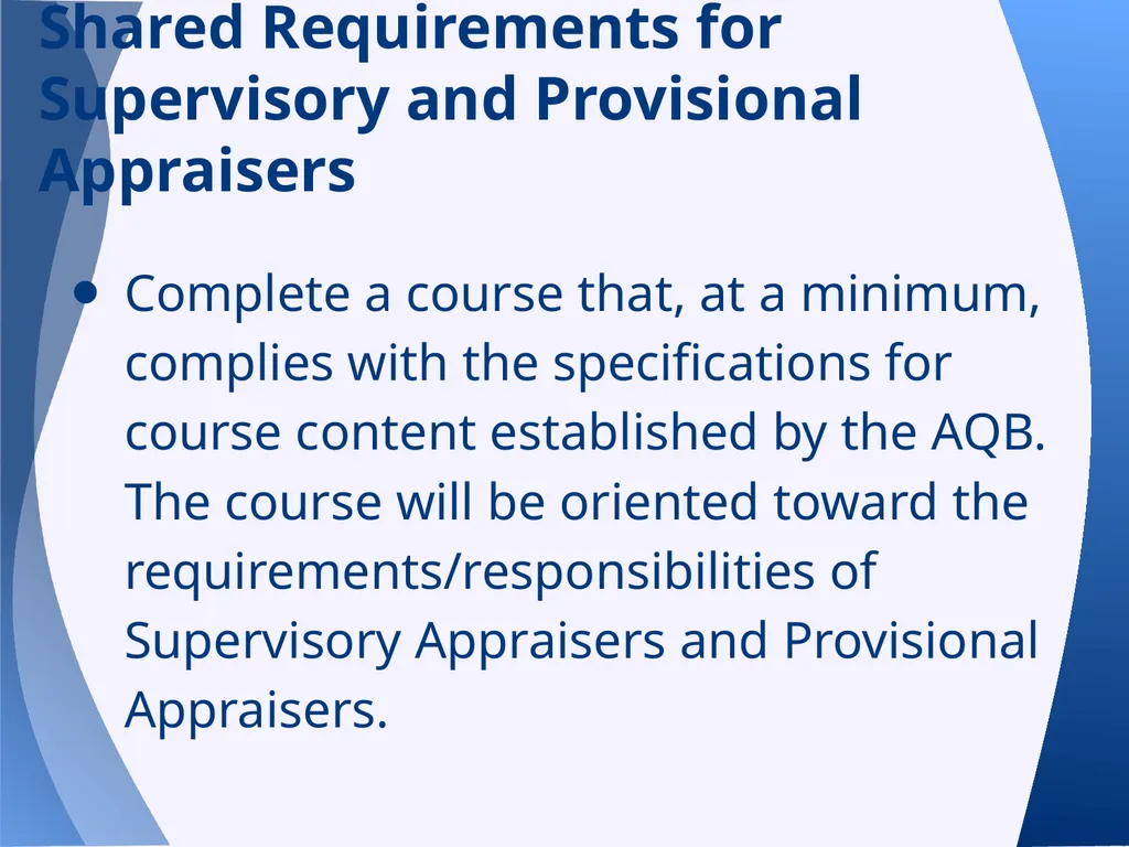 Appraisal Law Update with Supervisory/Provisional - slide 113 of 117