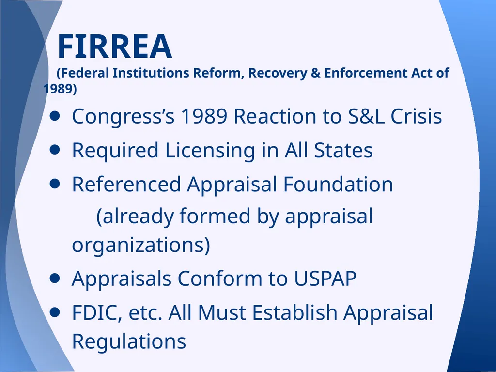 Appraisal Law Update with Supervisory/Provisional - slide 9 of 117