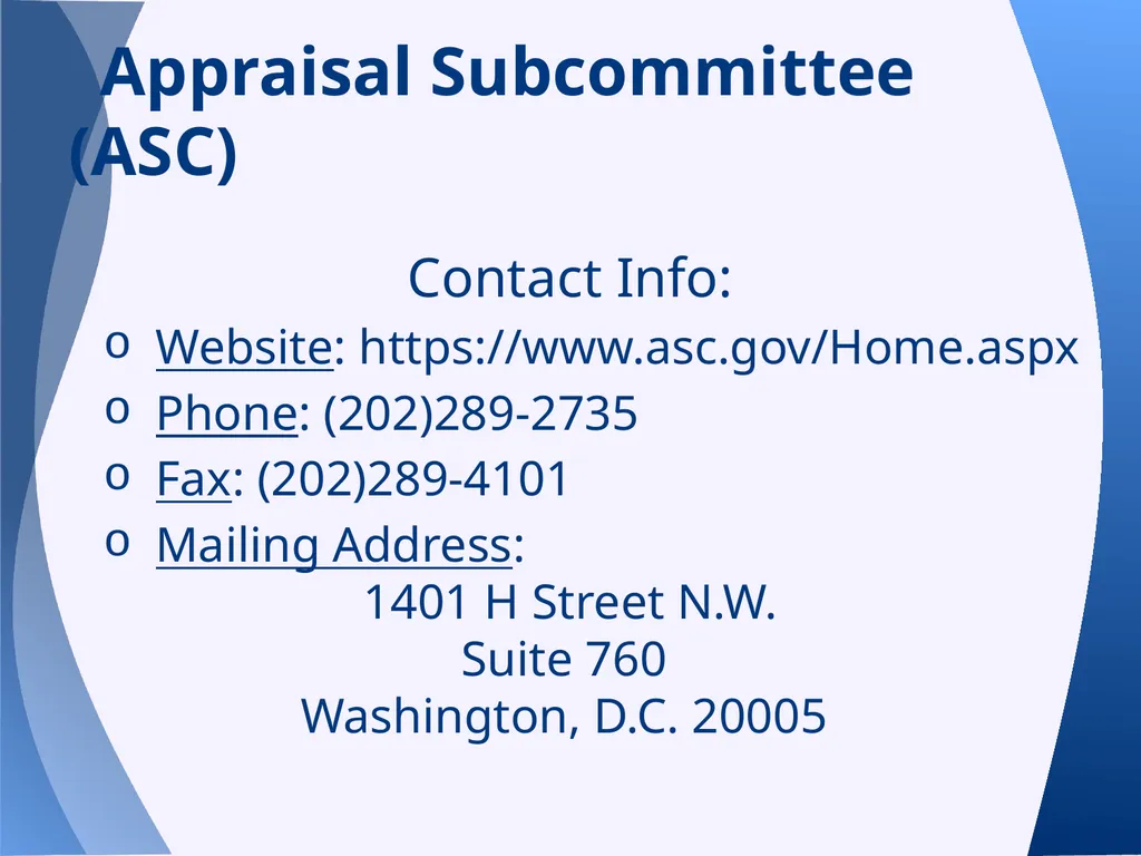 Appraisal Law Update with Supervisory/Provisional - slide 13 of 117